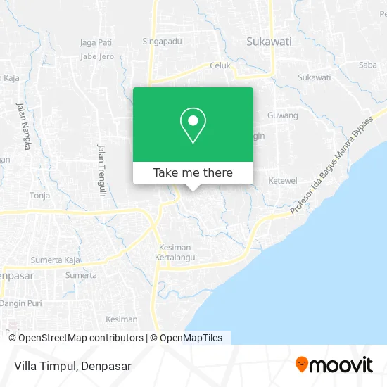 Villa Timpul map