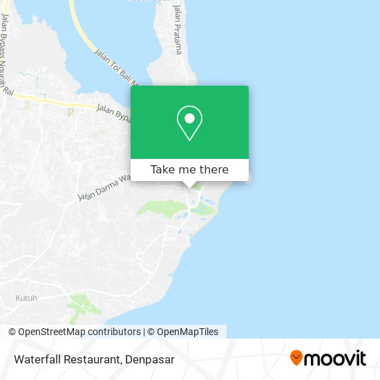 Waterfall Restaurant map