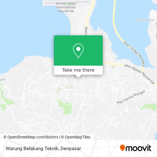 Warung Belakang Teknik map