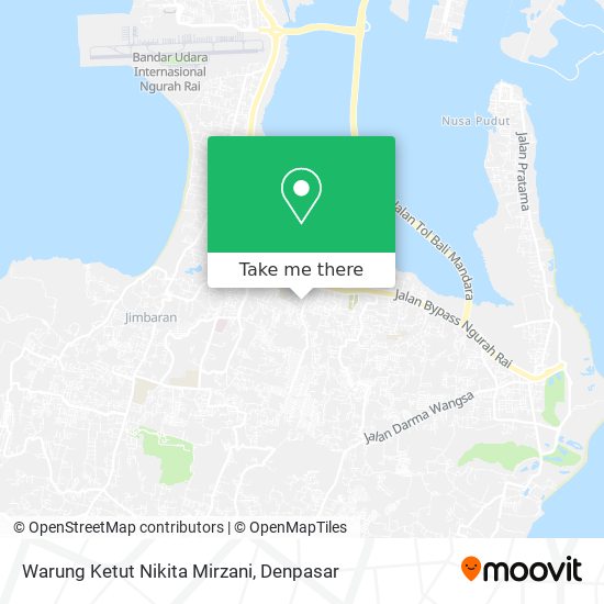 Warung Ketut Nikita Mirzani map