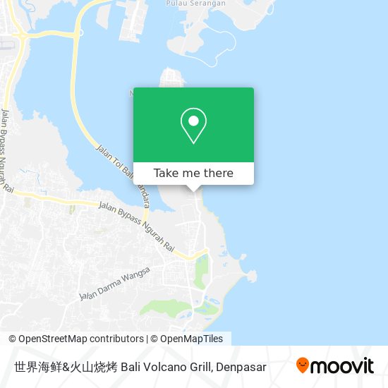 世界海鲜&火山烧烤 Bali Volcano Grill map