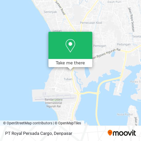 PT Royal Persada Cargo map