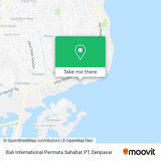 Bali International Permata Sahabat PT map