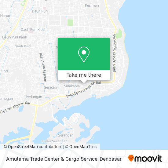 Amutama Trade Center & Cargo Service map