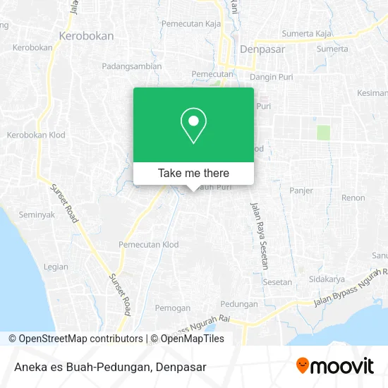 Aneka es Buah-Pedungan map