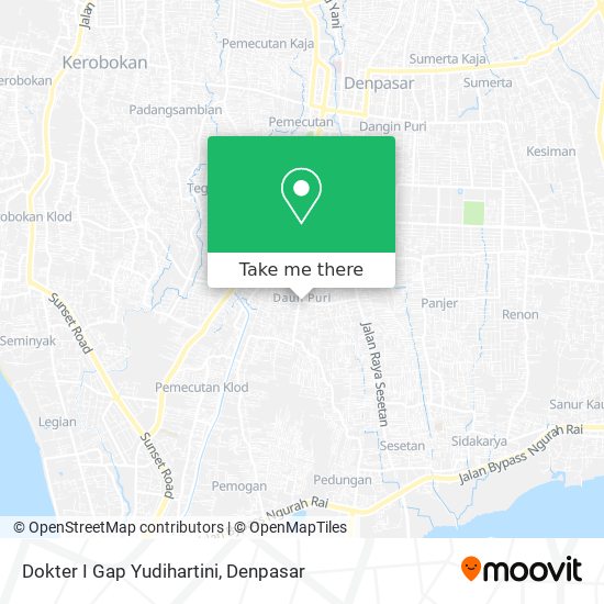 Dokter I Gap Yudihartini map