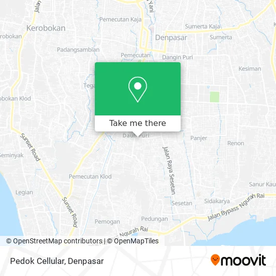 Pedok Cellular map