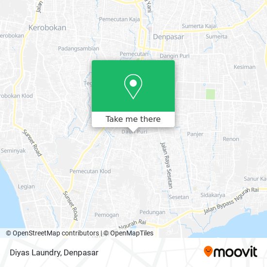 Diyas Laundry map