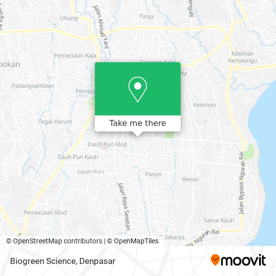 Biogreen Science map