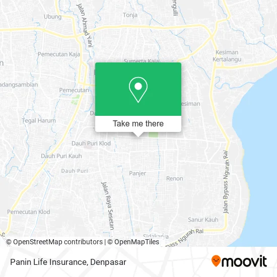 Panin Life Insurance map