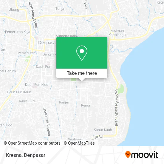 Kresna map