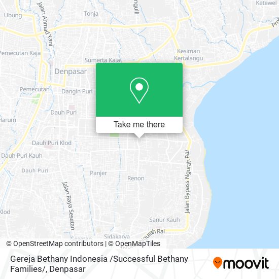 Gereja Bethany Indonesia /Successful Bethany Families/ map