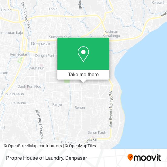 Propre House of Laundry map