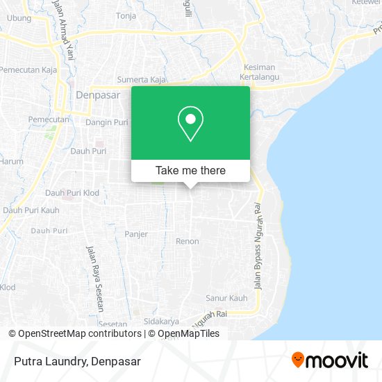 Putra Laundry map