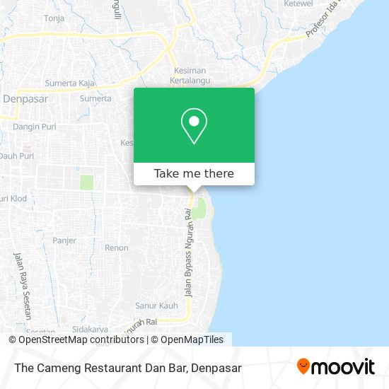 The Cameng Restaurant Dan Bar map