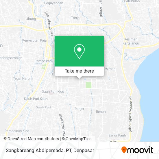 Sangkareang Abdipersada. PT map