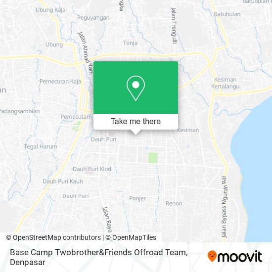 Base Camp Twobrother&Friends Offroad Team map