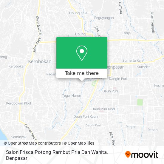 Salon Frisca Potong Rambut Pria Dan Wanita map