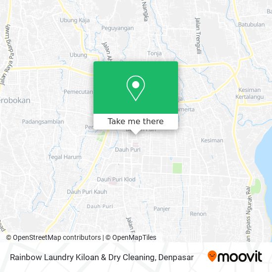 Rainbow Laundry Kiloan & Dry Cleaning map