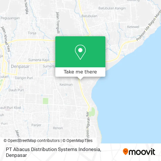 PT Abacus Distribution Systems Indonesia map