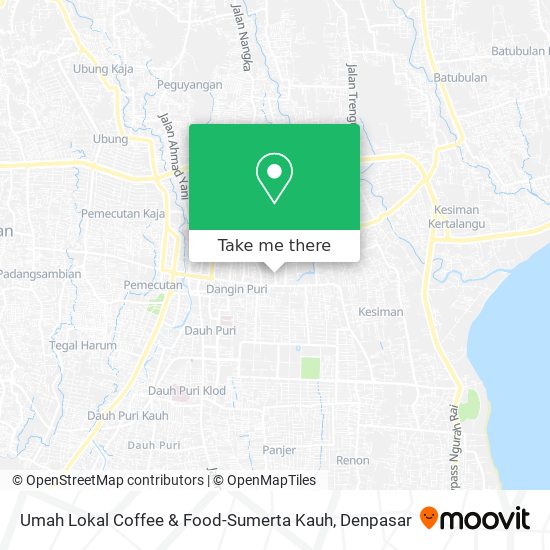 Umah Lokal Coffee & Food-Sumerta Kauh map