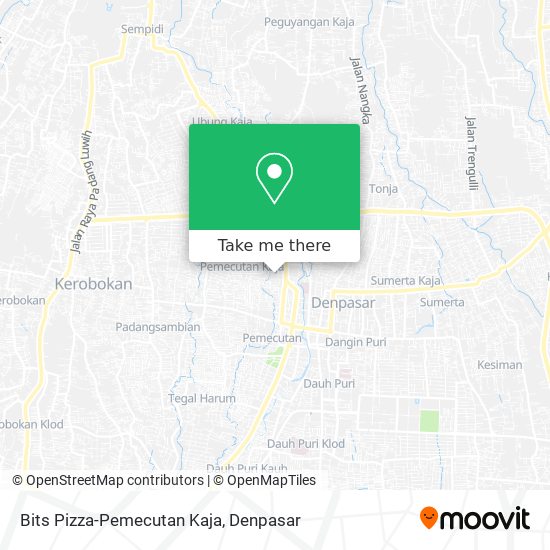 Bits Pizza-Pemecutan Kaja map