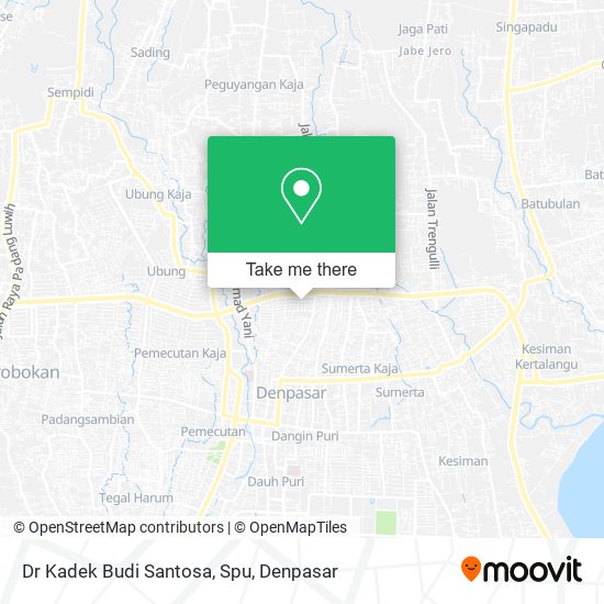 Dr Kadek Budi Santosa, Spu map
