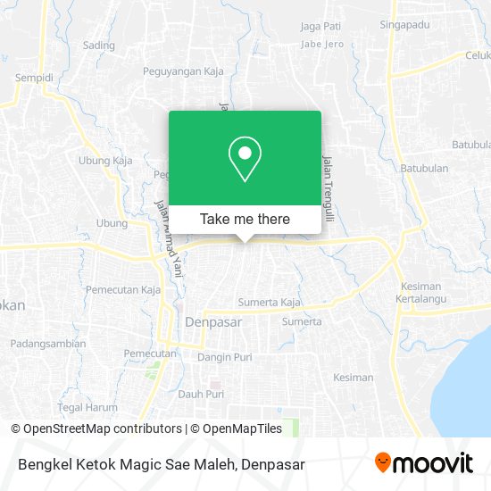 Bengkel Ketok Magic Sae Maleh map