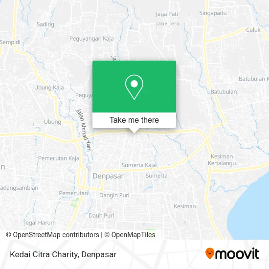 Kedai Citra Charity map