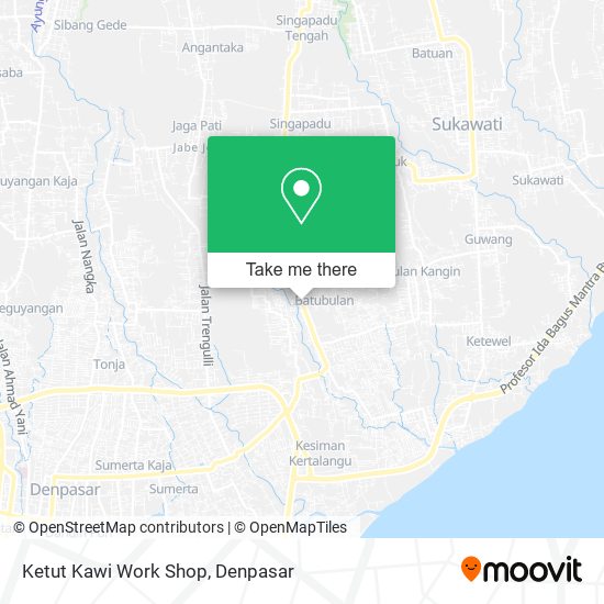 Ketut Kawi Work Shop map