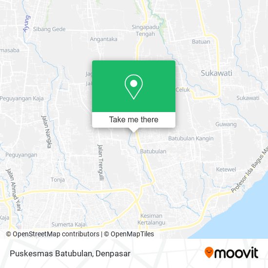 Puskesmas Batubulan map