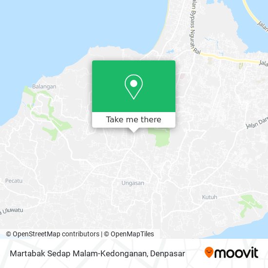Martabak Sedap Malam-Kedonganan map