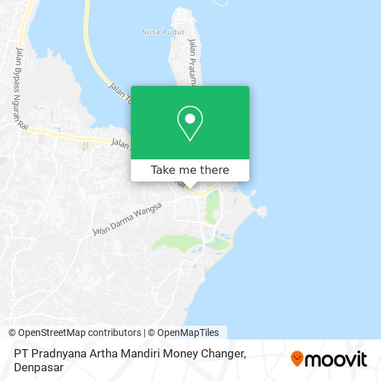 PT Pradnyana Artha Mandiri Money Changer map