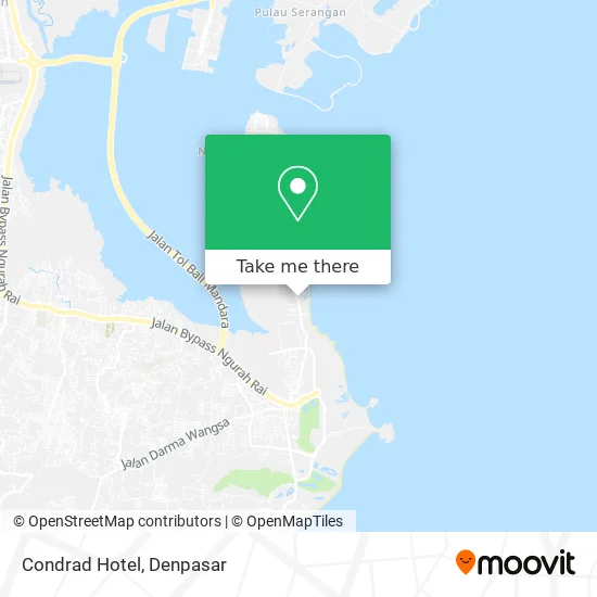 Condrad Hotel map