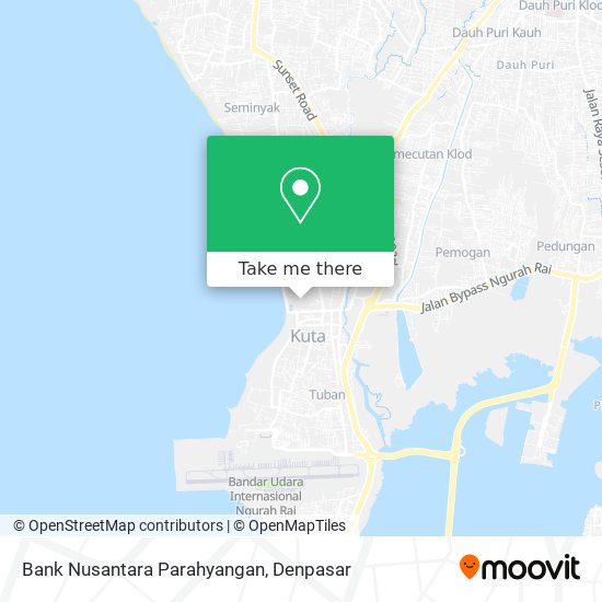 Bank Nusantara Parahyangan map
