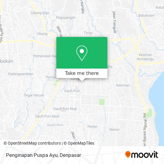 Penginapan Puspa Ayu map