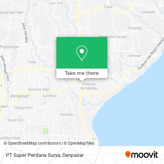 PT Super Perdana Surya map
