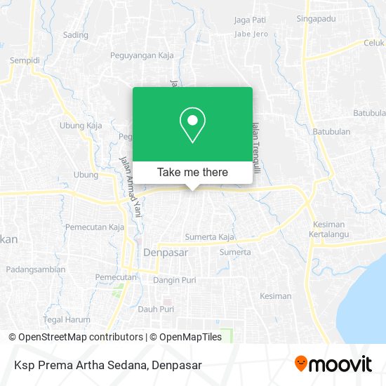 Ksp Prema Artha Sedana map