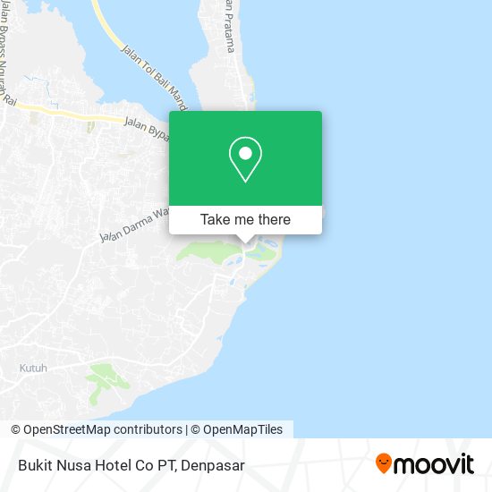 Bukit Nusa Hotel Co PT map