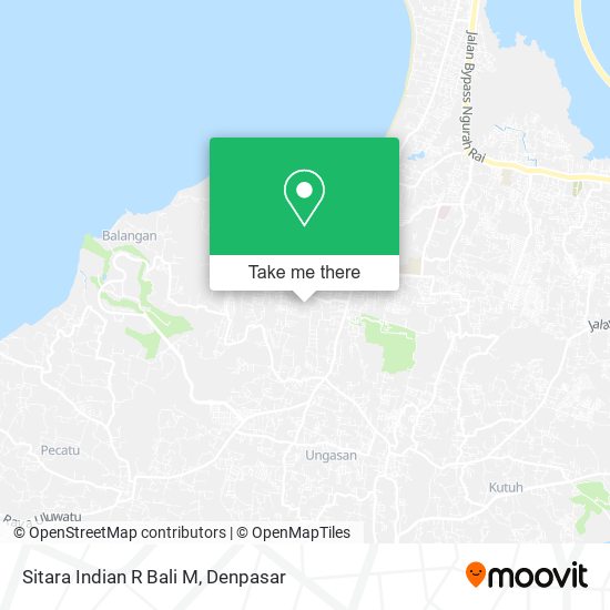 Sitara Indian R Bali M map