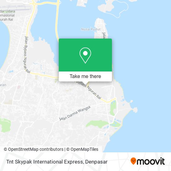 Tnt Skypak International Express map