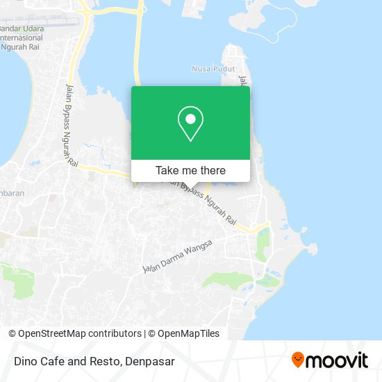 Dino Cafe and Resto map