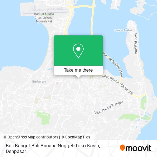 Bali Banget Bali Banana Nugget-Toko Kasih map