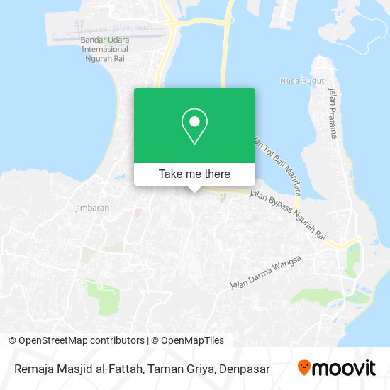 Remaja Masjid al-Fattah, Taman Griya map