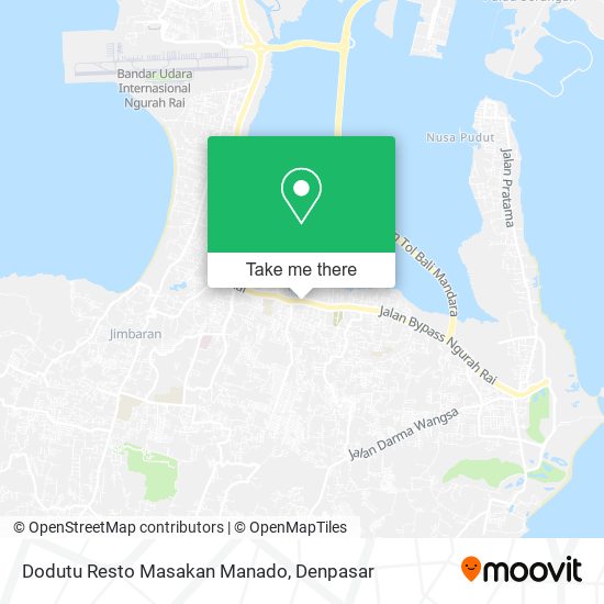 Dodutu Resto Masakan Manado map