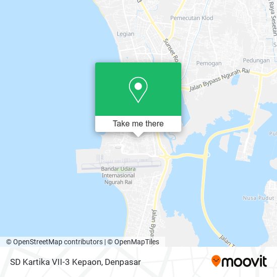 SD Kartika VII-3 Kepaon map