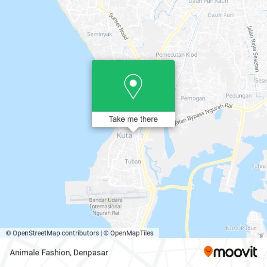 Animale Fashion map