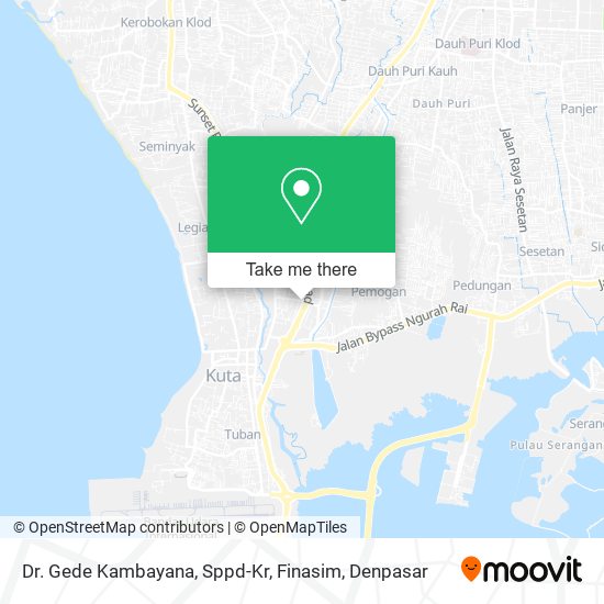 Dr. Gede Kambayana, Sppd-Kr, Finasim map