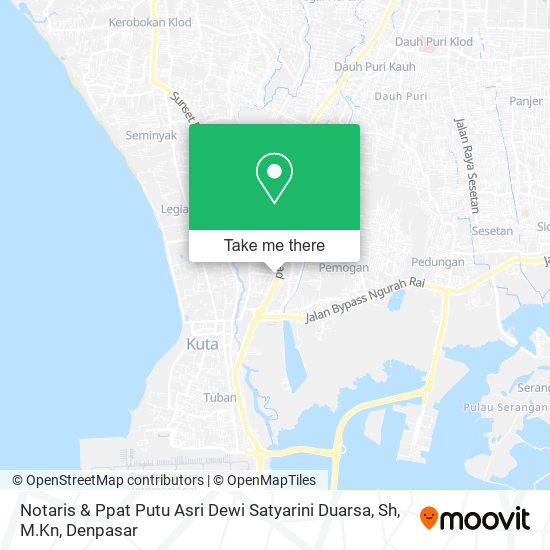 Notaris & Ppat Putu Asri Dewi Satyarini Duarsa, Sh, M.Kn map