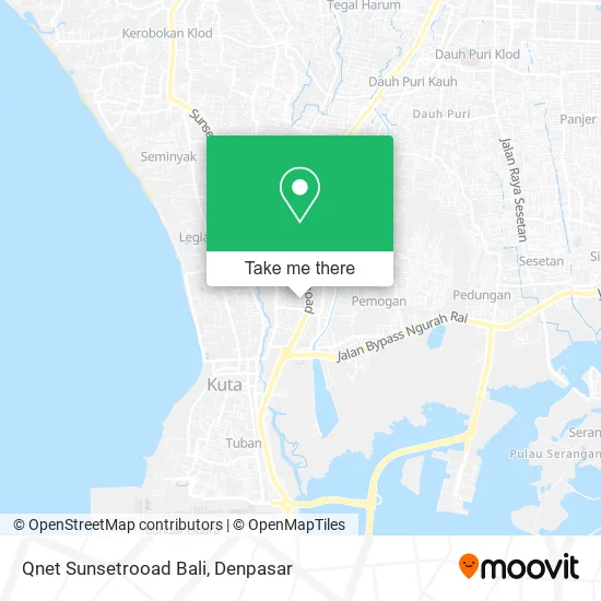Qnet Sunsetrooad Bali map